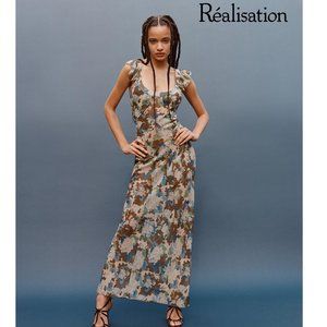 Realisation Par the Lila in Blue Hydrangea, size XS, new with tag
